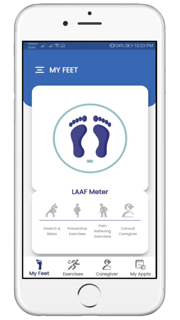 LAAF App - Smart Insoles